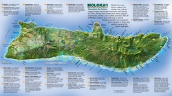 Moloka'i map